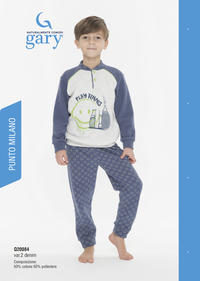 BOY'S PAJAMAS M/L Q30084 Tellini S.r.l. Wholesale Clothing